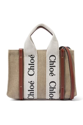 Woody Mini Tote Çanta