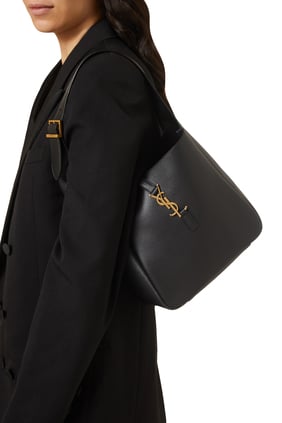 Saint Laurent Le 5 À 7 Hobo Tote Çanta - Siyah