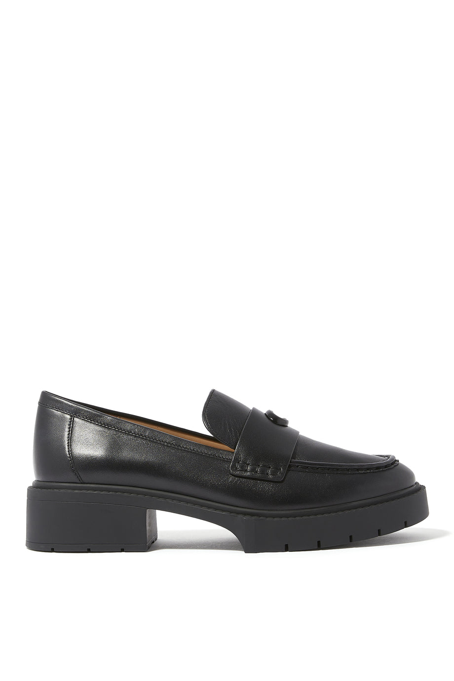 Leah 45 Deri Loafer - Siyah
