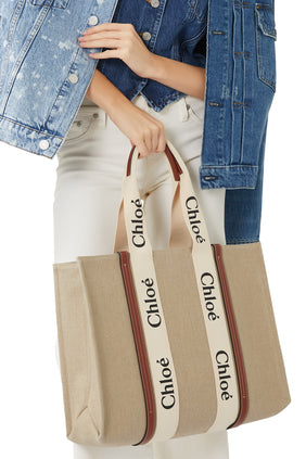 Chloé Woody Büyük Tote Çanta