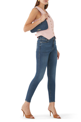 Vücut Şekillendiren Yüksek Bel Skinny Jean