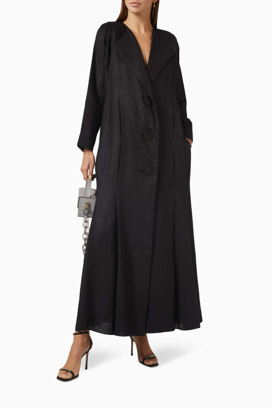 Modern Trench Coat Abaya Şıklığıyla Zarafet Sunuyor