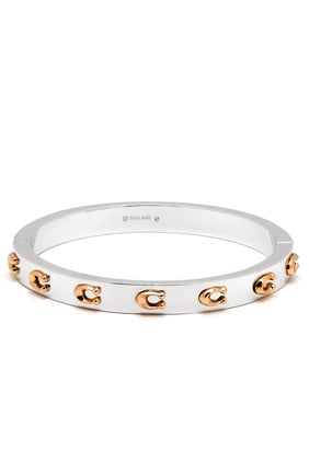Coach İmza C Hinge Bilezik