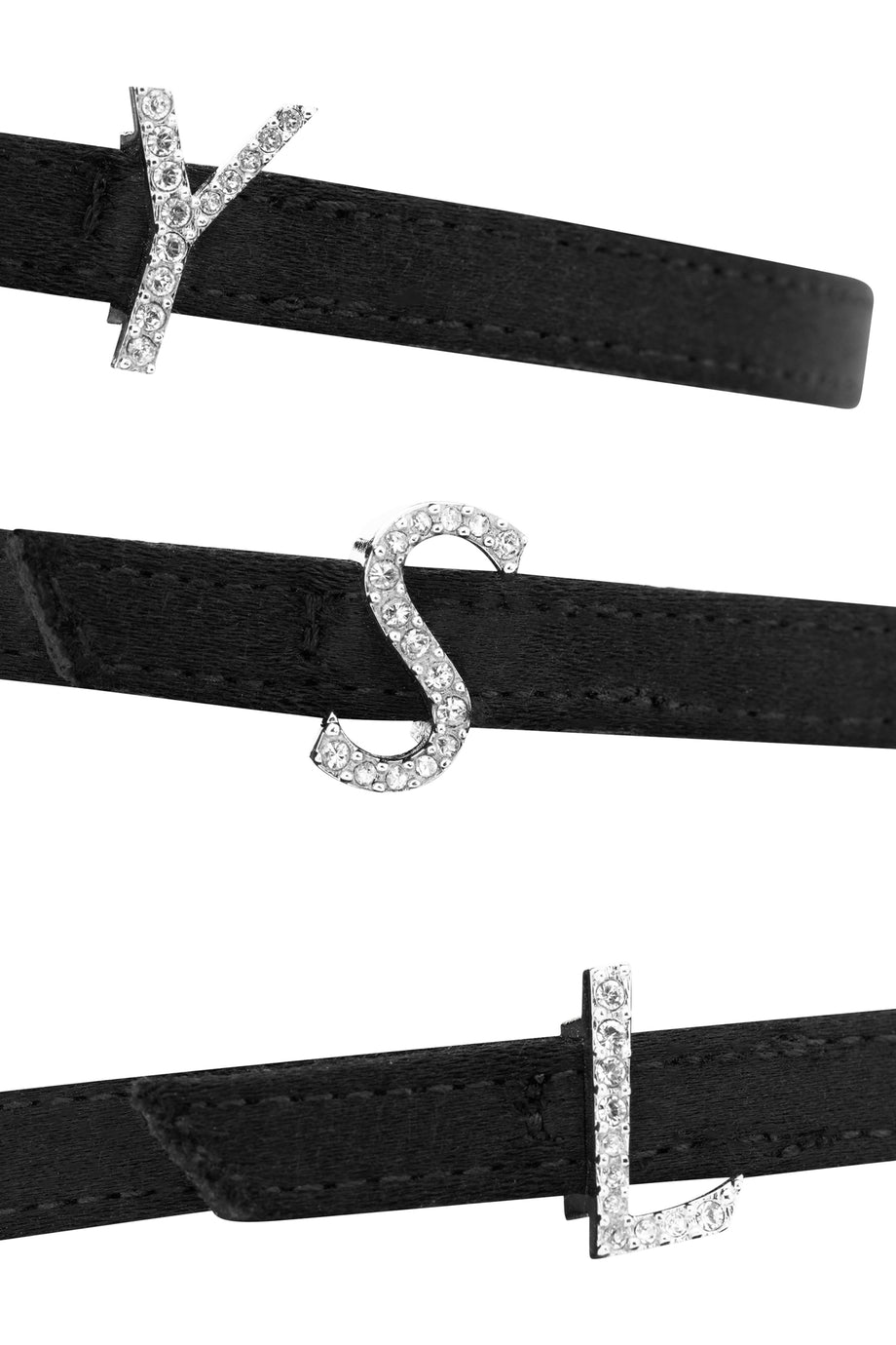 Saint Laurent Jerry 110 İpek Krepe Sandalet