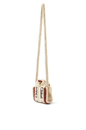 Woody Nano Örgü Tote Çanta