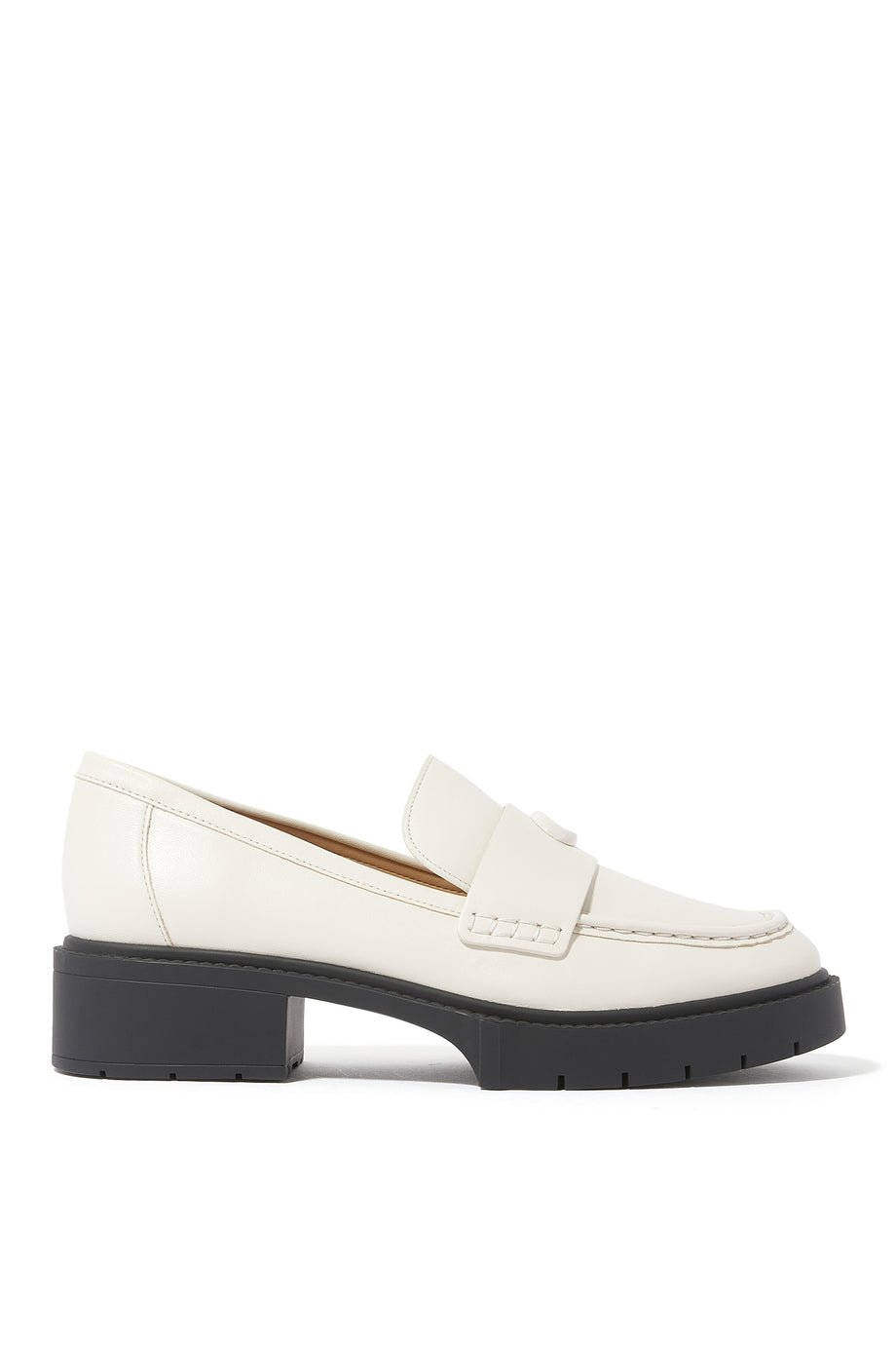 Leah 45 Deri Loafer - Krema