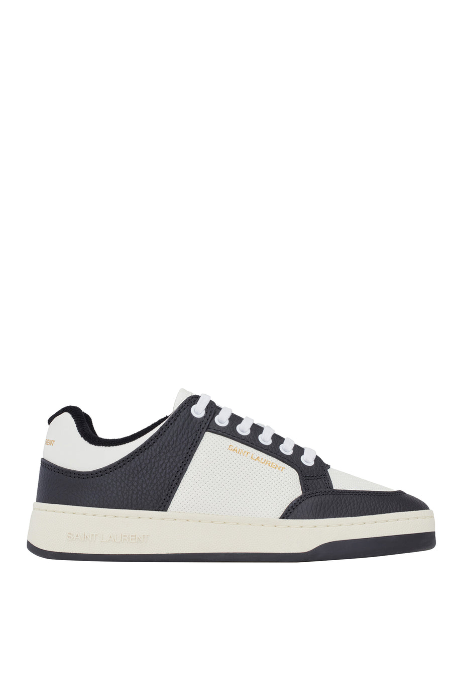 Saint Laurent SL/61 Düşük Taban Deri Spor Ayakkabı