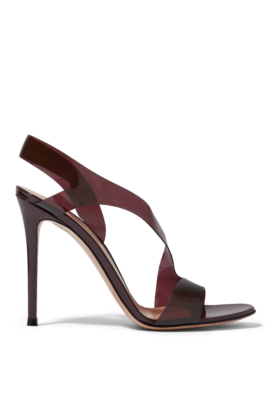 Metropolis 105 Plexi Sandalet - Koyu Kırmızı