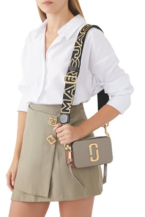 Renk Bloklu Marc Jacobs Snapshot Çanta