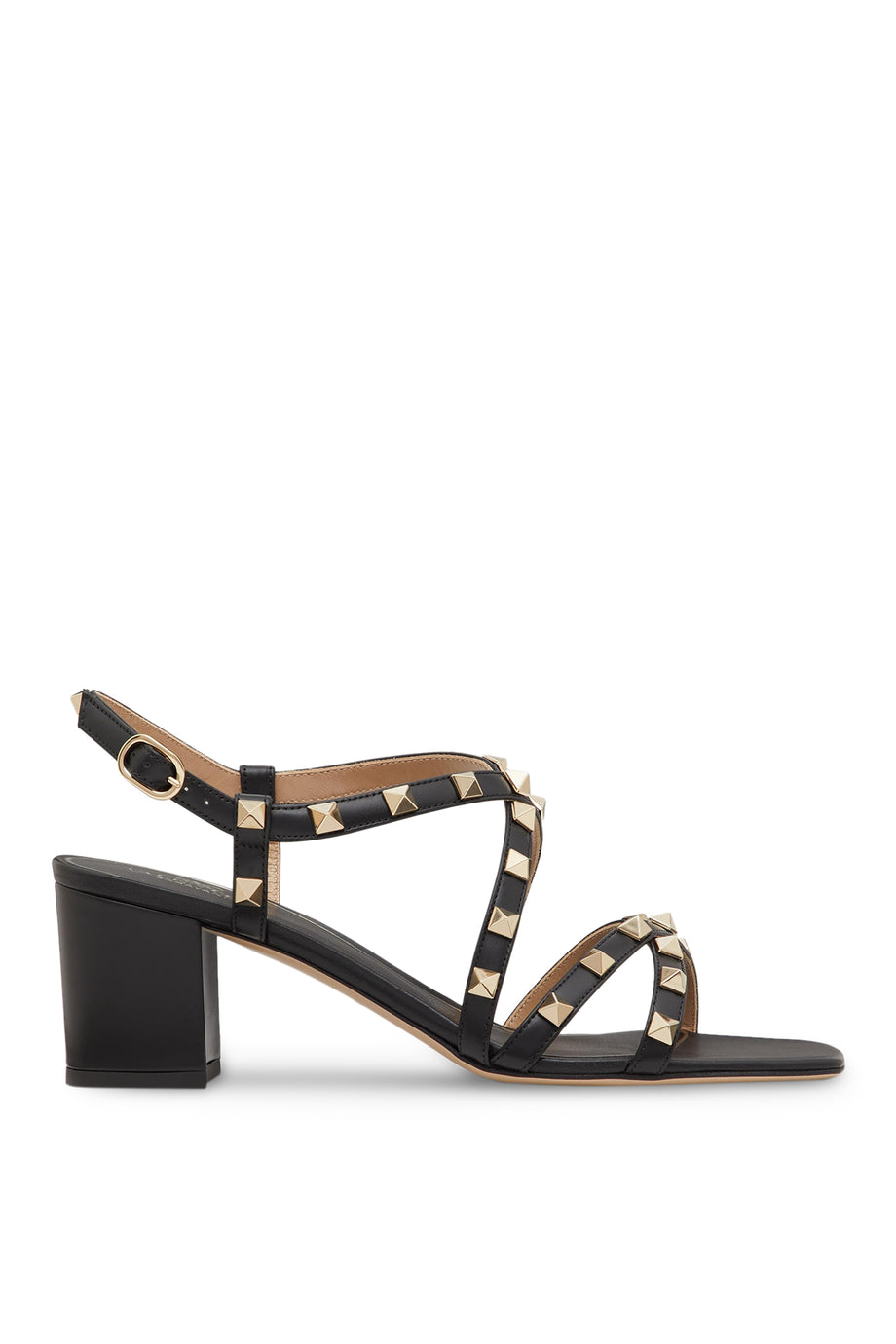 Valentino Garavani Rockstud 60 Deri Sandalet
