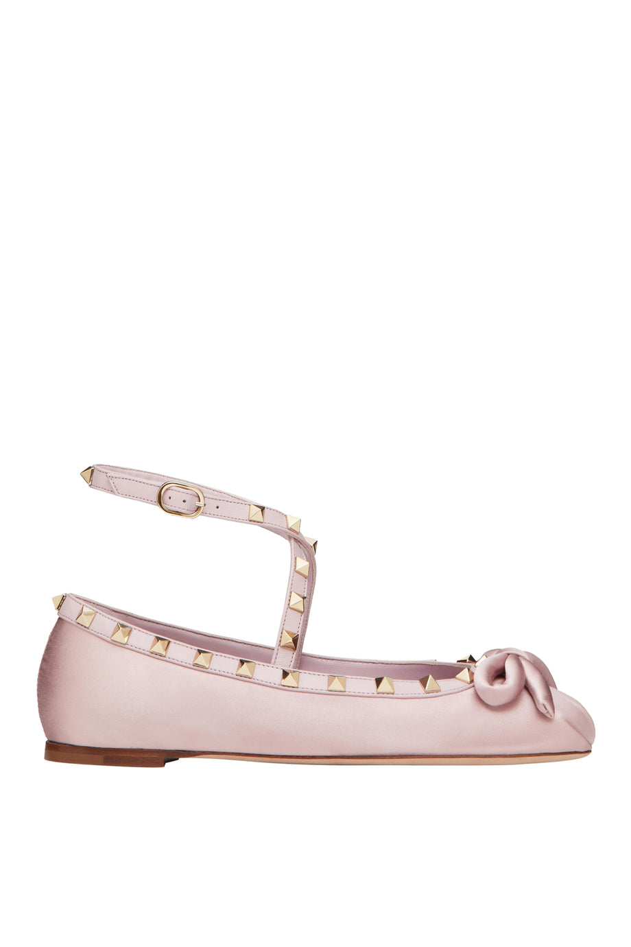 Valentino Garavani Rockstud Balerin Düz Ayakkabı