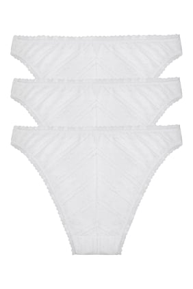 Yüksek Bel Külot, 3'lü Set