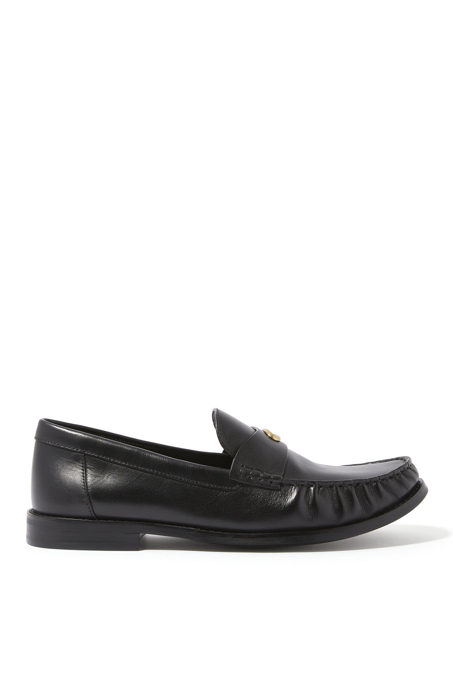 Jolene Deri Loafer Ayakkabılar - SİYAH