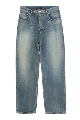 Unisex Rahat Kesim Jean Pantolon