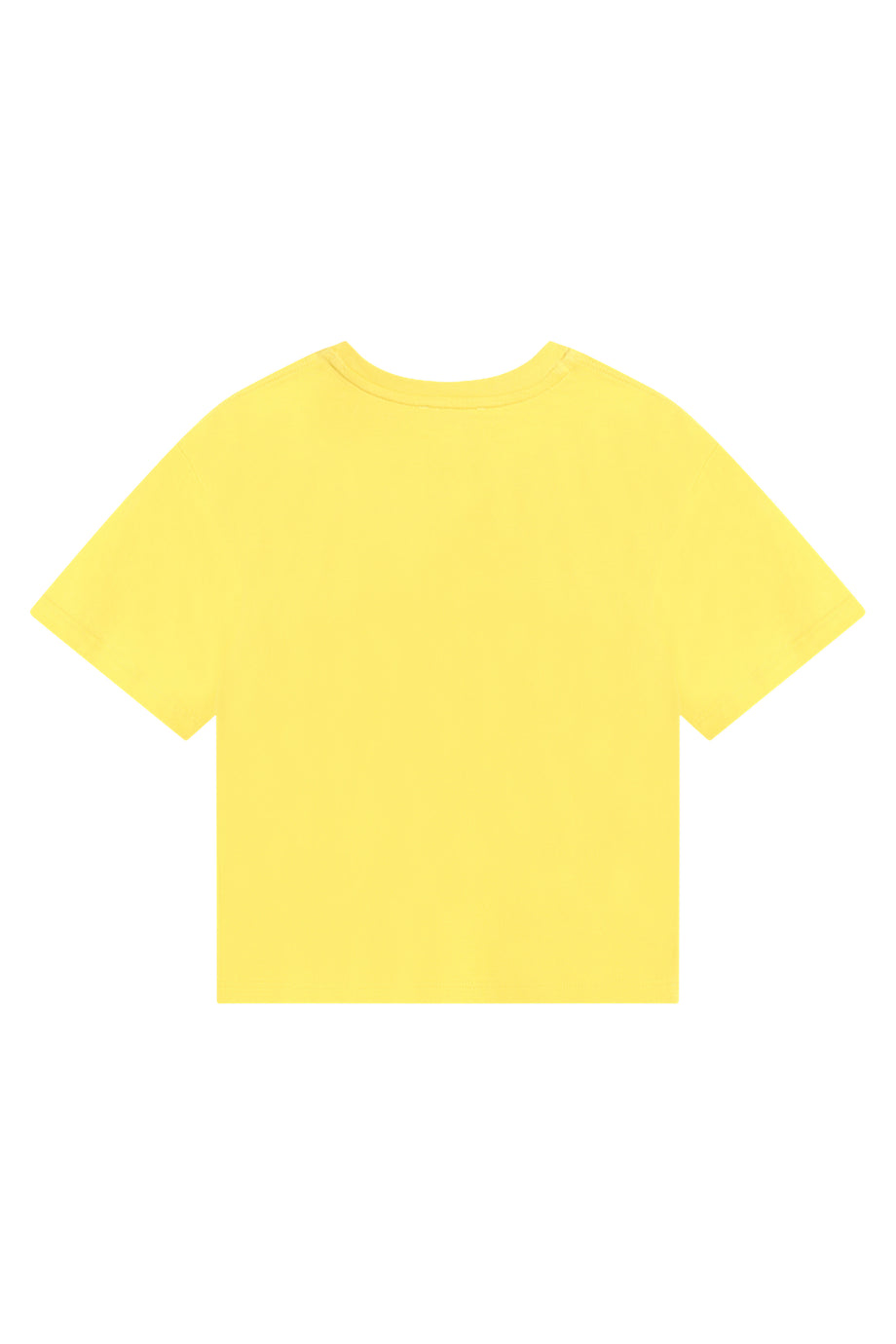Çocuklar İçin Logo Kabartmalı T-Shirt - Sarı