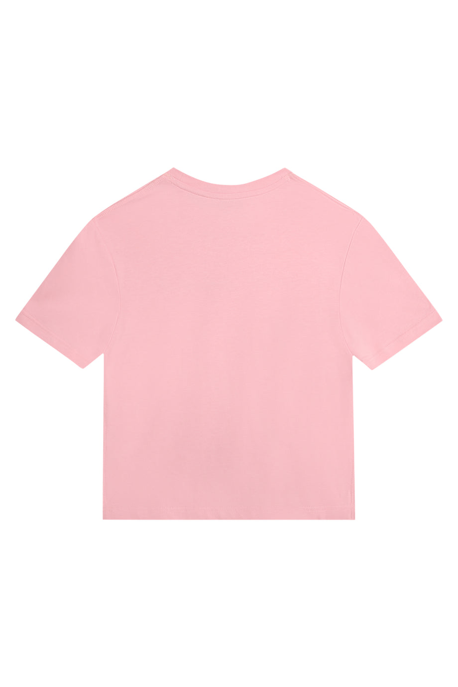 Çocuk Logo Kabartmalı Tişört - Pembe