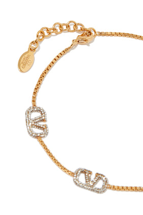 VLOGO İmza Strass Bilezik - Valentino Garavani