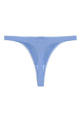 Organik Pamuklu Dantel Tanga