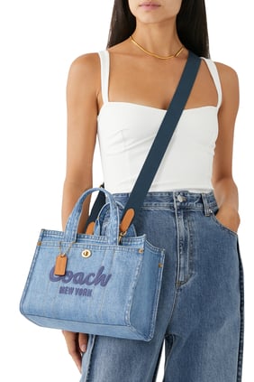 Denim Kargo Tote Çanta
