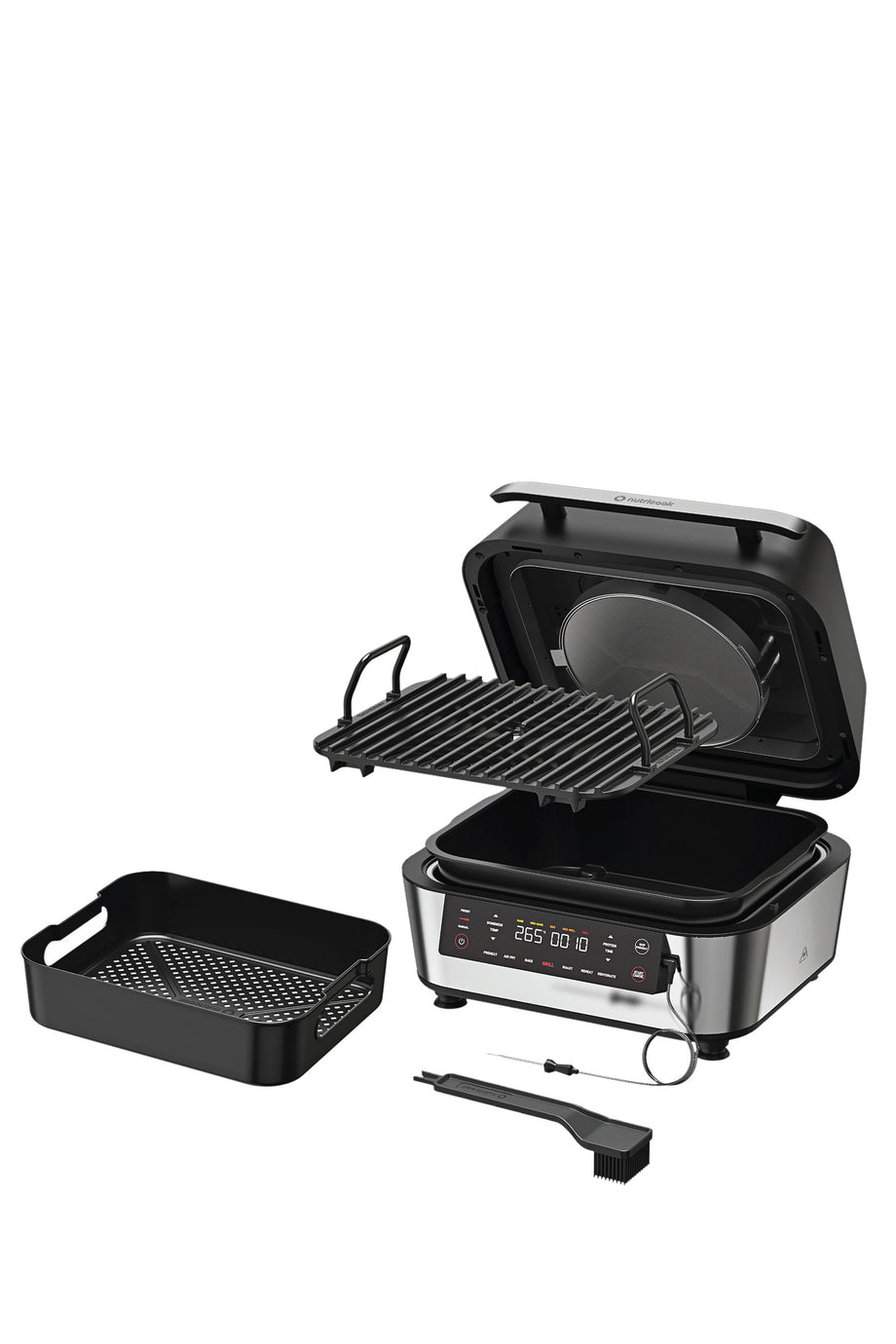 Smart Indoor Grill & Air Fryer XL 8.5L Akıllı Termometre, 1760 Watt, Çok Fonksiyonlu Mutfak Cihazı