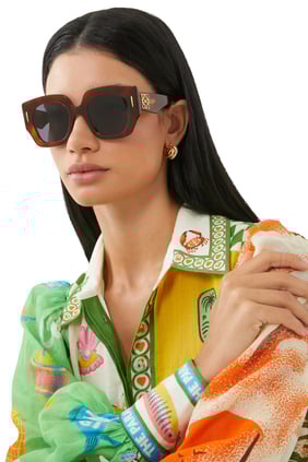 Loewe Anagram Kare Güneş Gözlüğü - Şıklığınızı Tamamlayın