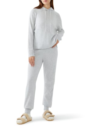 Yumuşak Kaşmir Ribana Detaylı Jogger Pantolon
