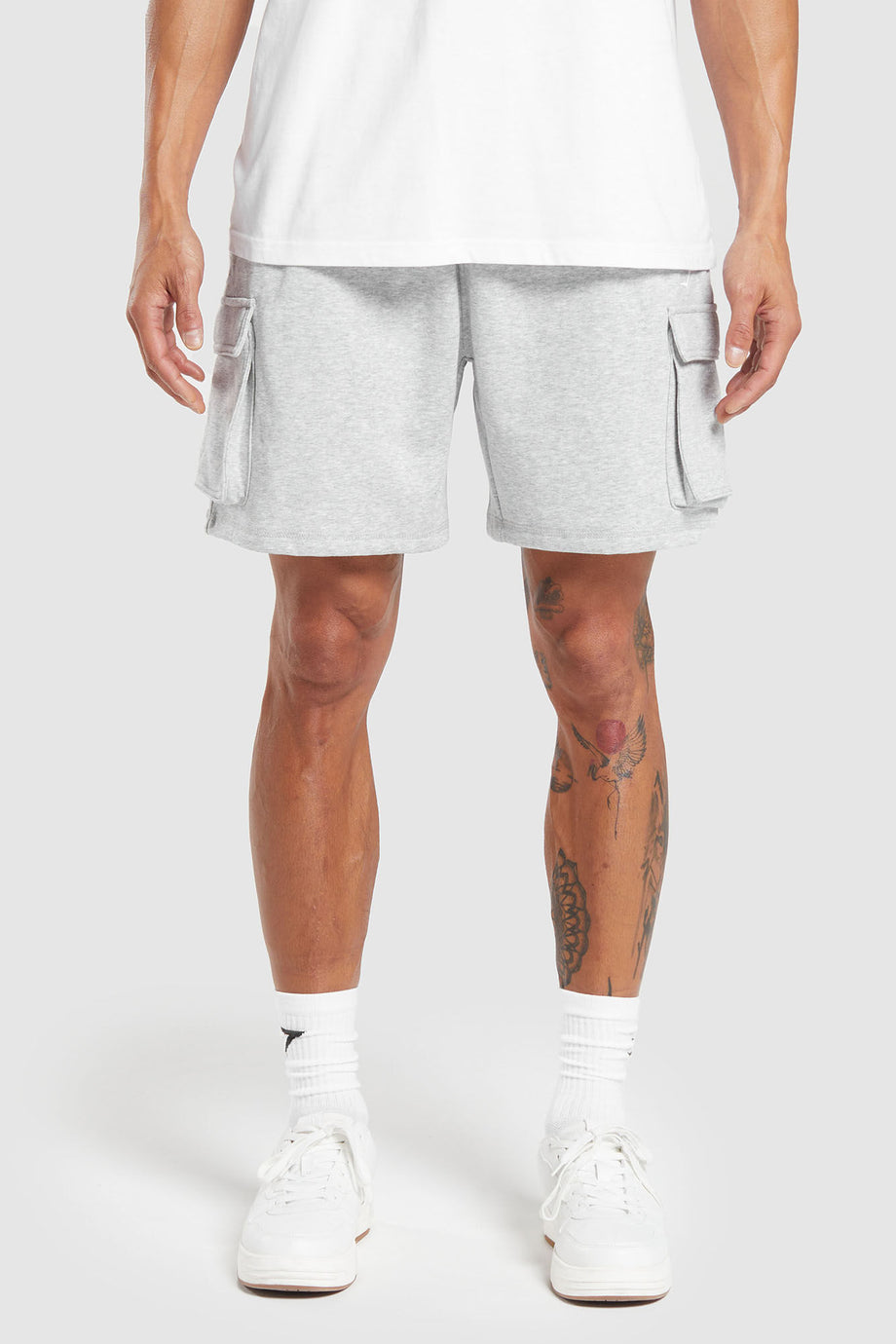 Crest 7" Kargo Şort Slim Fit, Yumuşak Polar İç Yüzey ve Çoklu Cepler