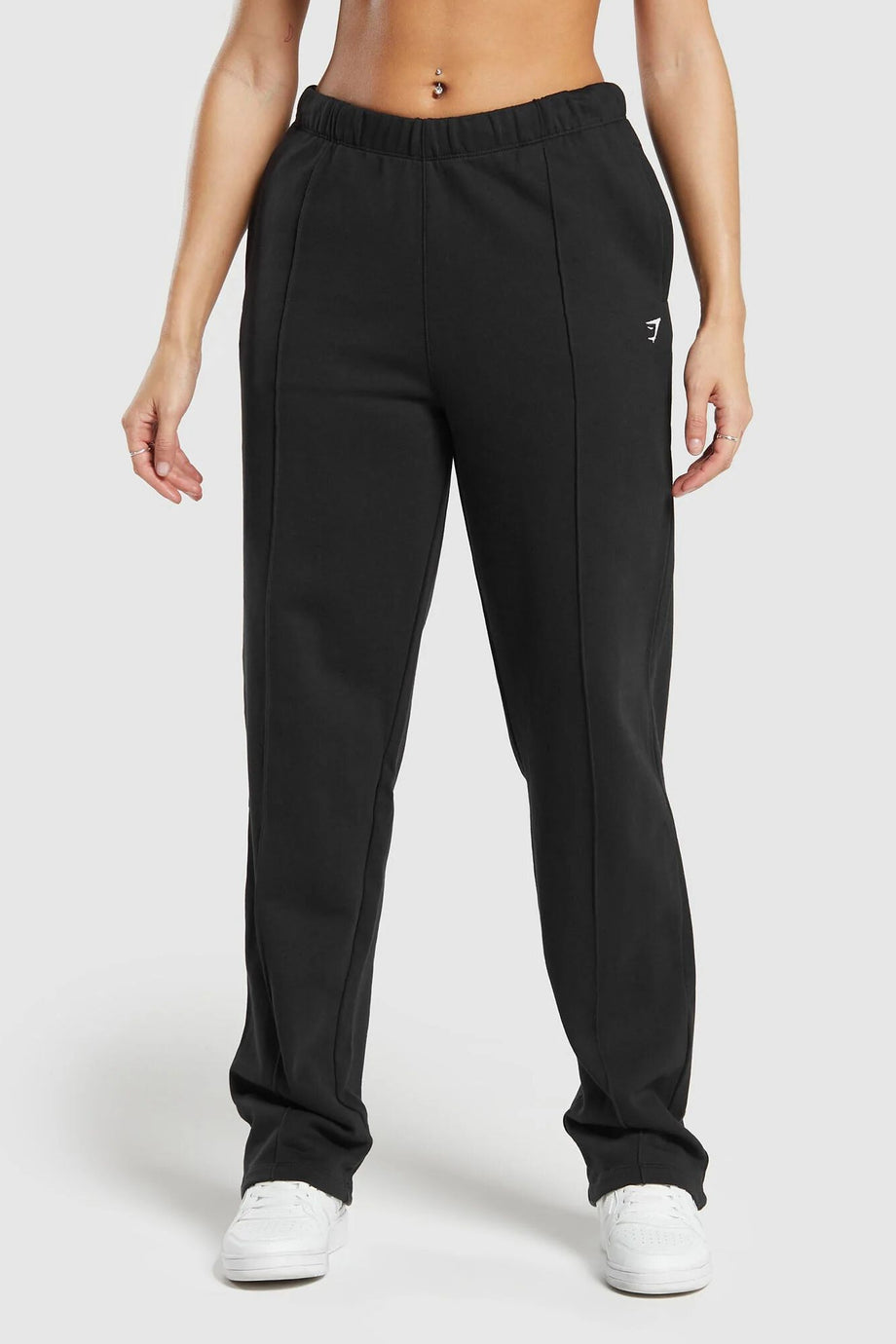 Lifting Straight Leg Jogger, Rahat ve Şık Düz Kesim Eşofman