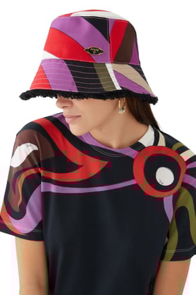 Marmo Desenli Şapka - Rahat ve Şık Yaz Aksesuarı