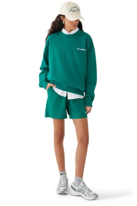 Sağlık Zenginlik Klasik Yaka Sweatshirt