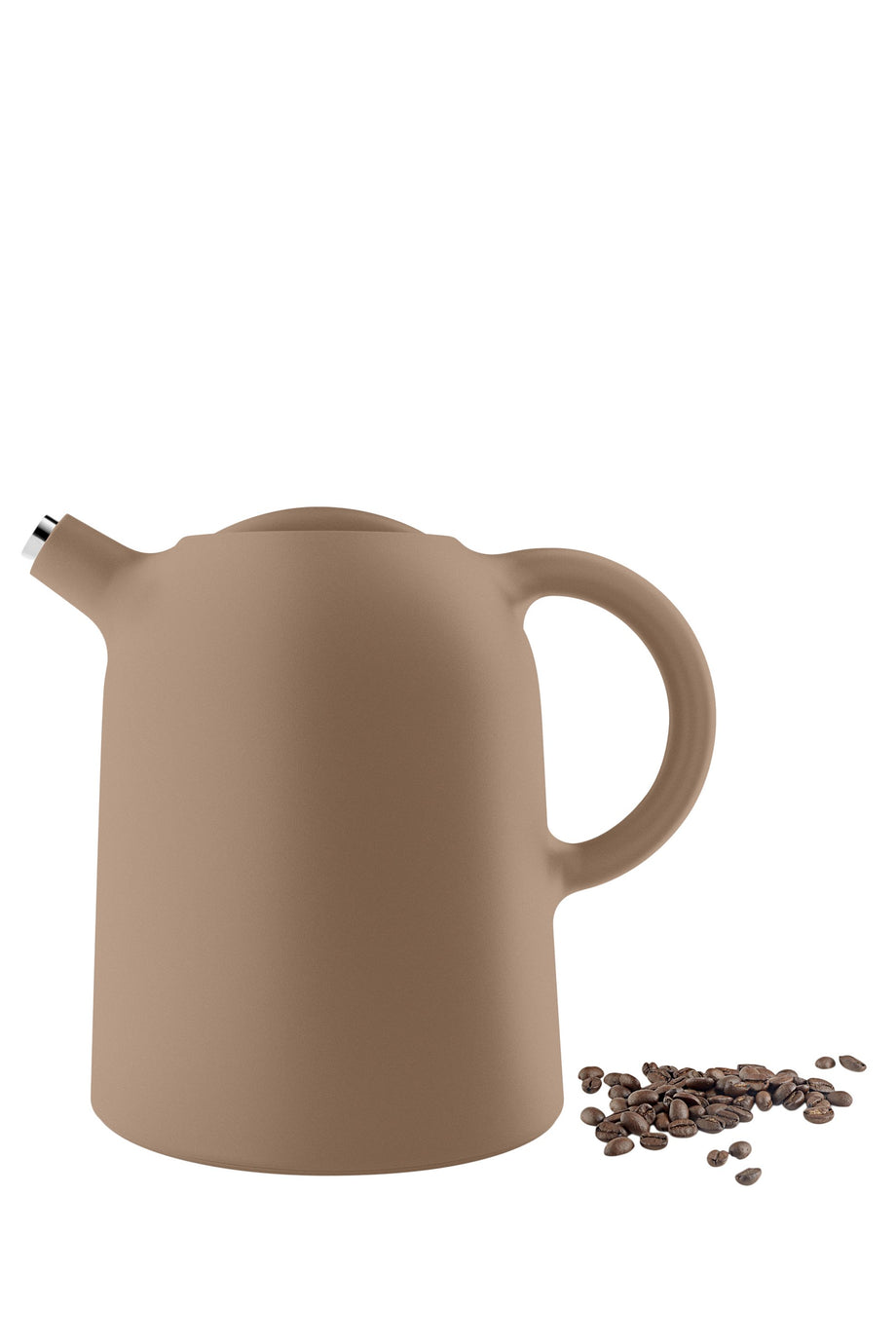 1 Litre Sızdırmaz Vakumlu Termos, Mat Görünüm, 6 Saat Sıcak Tutma