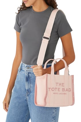 Jacquard Küçük Tote Çanta - Şıklığı Yakalayın