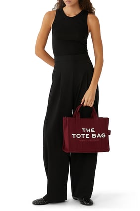 Marc Jacobs Canvastan Orta Boy Tote Çanta - Bordo