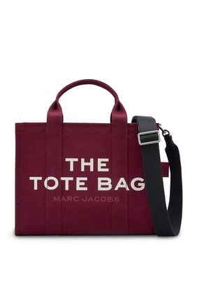 Marc Jacobs Canvastan Orta Boy Tote Çanta - Bordo