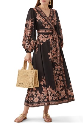 Waverly Sarma Midi Elbise