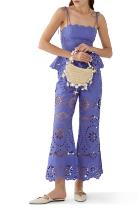 Pop Nakışlı Kısa Pantolon