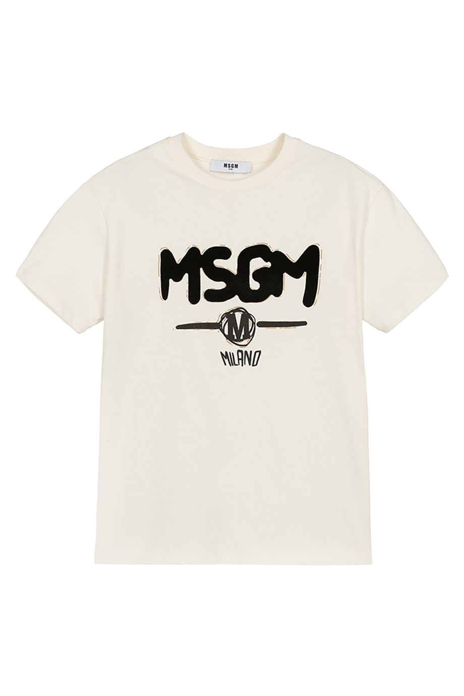 Çocuklar İçin Jersey Pamuk Logo T-Shirt