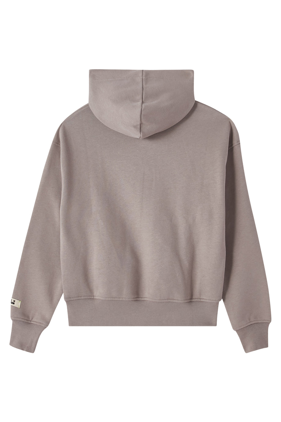 Çocuk MSGM Logo Baskılı Pamuklu Kapüşonlu Sweatshirt - Açık Pastel Kahverengi