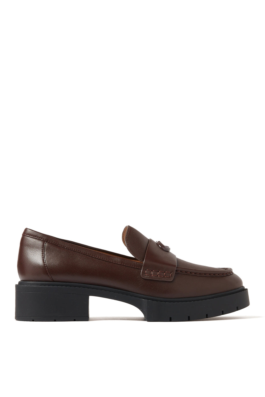 Leah 45 Deri Loafer - Kahverengi