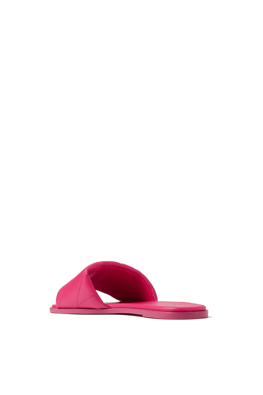 Holly Yastıklı Deri Sandalet - Orta Pembe