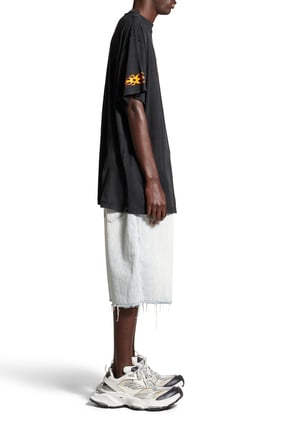 Balenciaga Burning Unity Oversized T-Shirt