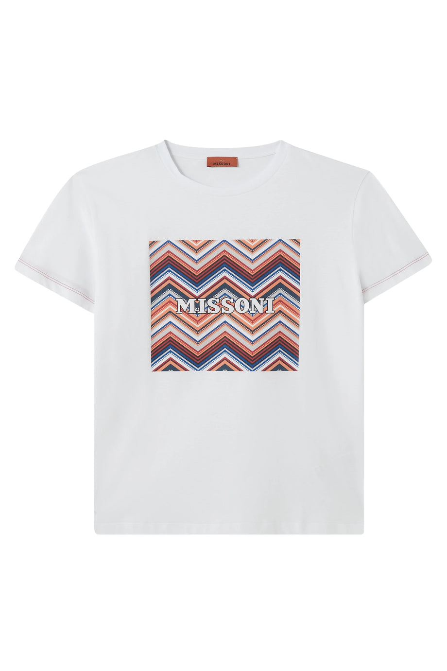 Çocuklar için Zigzag Logo Jersey Tişört