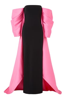 Kyla Maxi Elbise - Açık Pembe