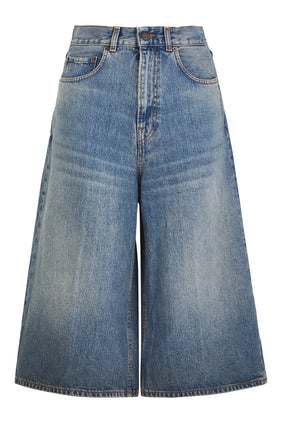 Belle Culotte Geniş Paça Kot Pantolon