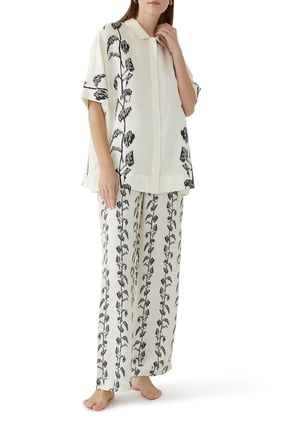 Aurelia İpek Pijama Pantolonu - Şık ve Rahat