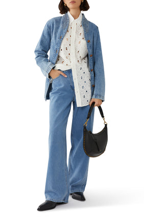 Cocoon Denim Pantolon - Rahat ve Şık