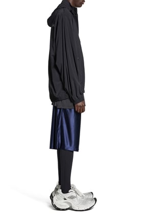 Balenciaga Stretch Naylon Aktif Spor Rüzgarlık