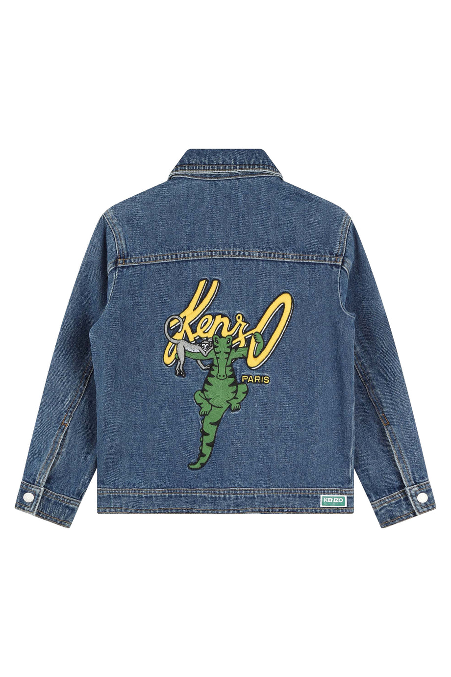 Çocuk Kot Ceket - Denim Mavi