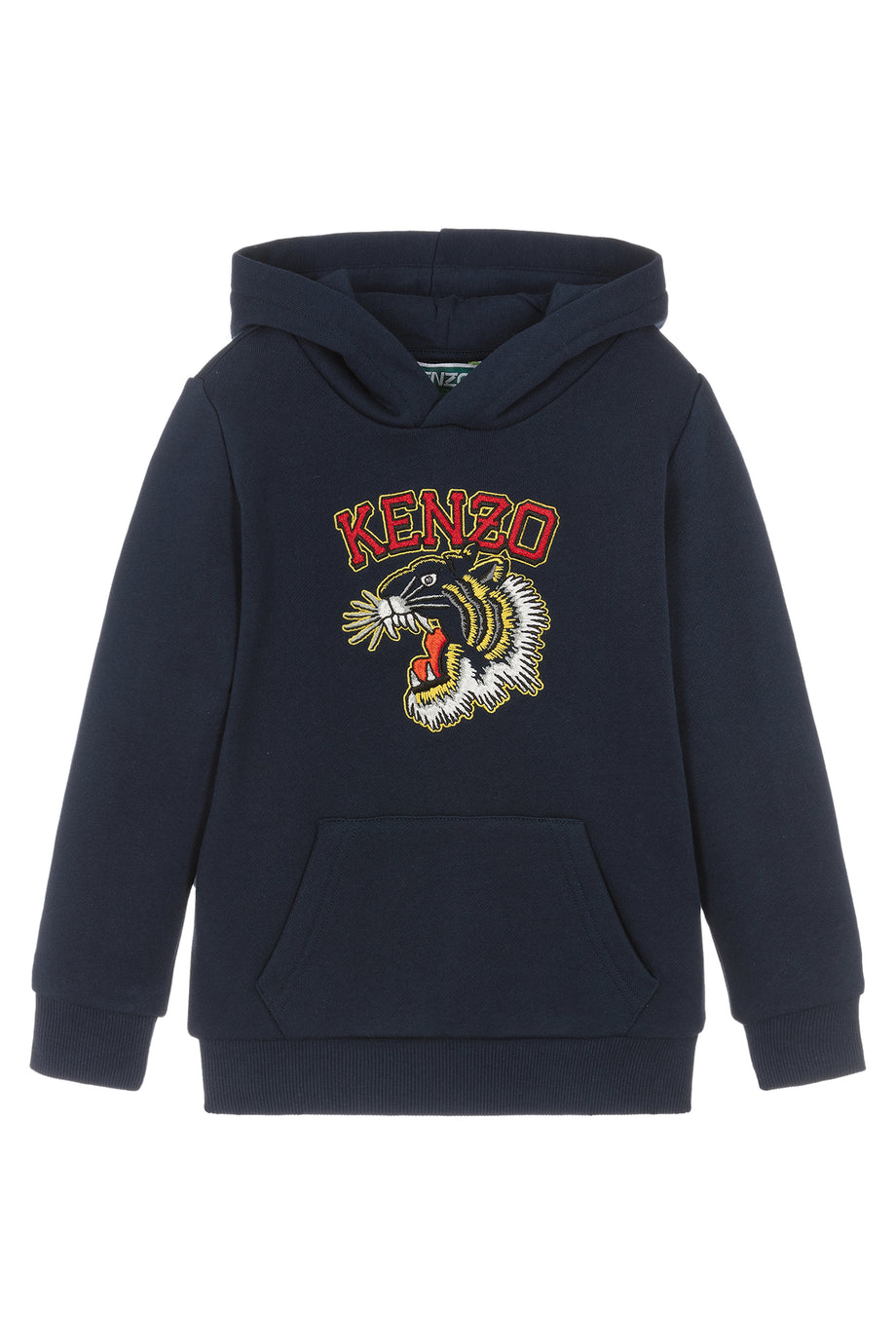 Çocuk Kaplan Grafik Nakışlı Kapüşonlu Sweatshirt