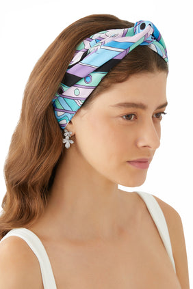 Pucci Vivara-Print Saç Bandı - Renkli ve Fonksiyonel
